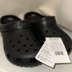 Black Junior Kids Crocs